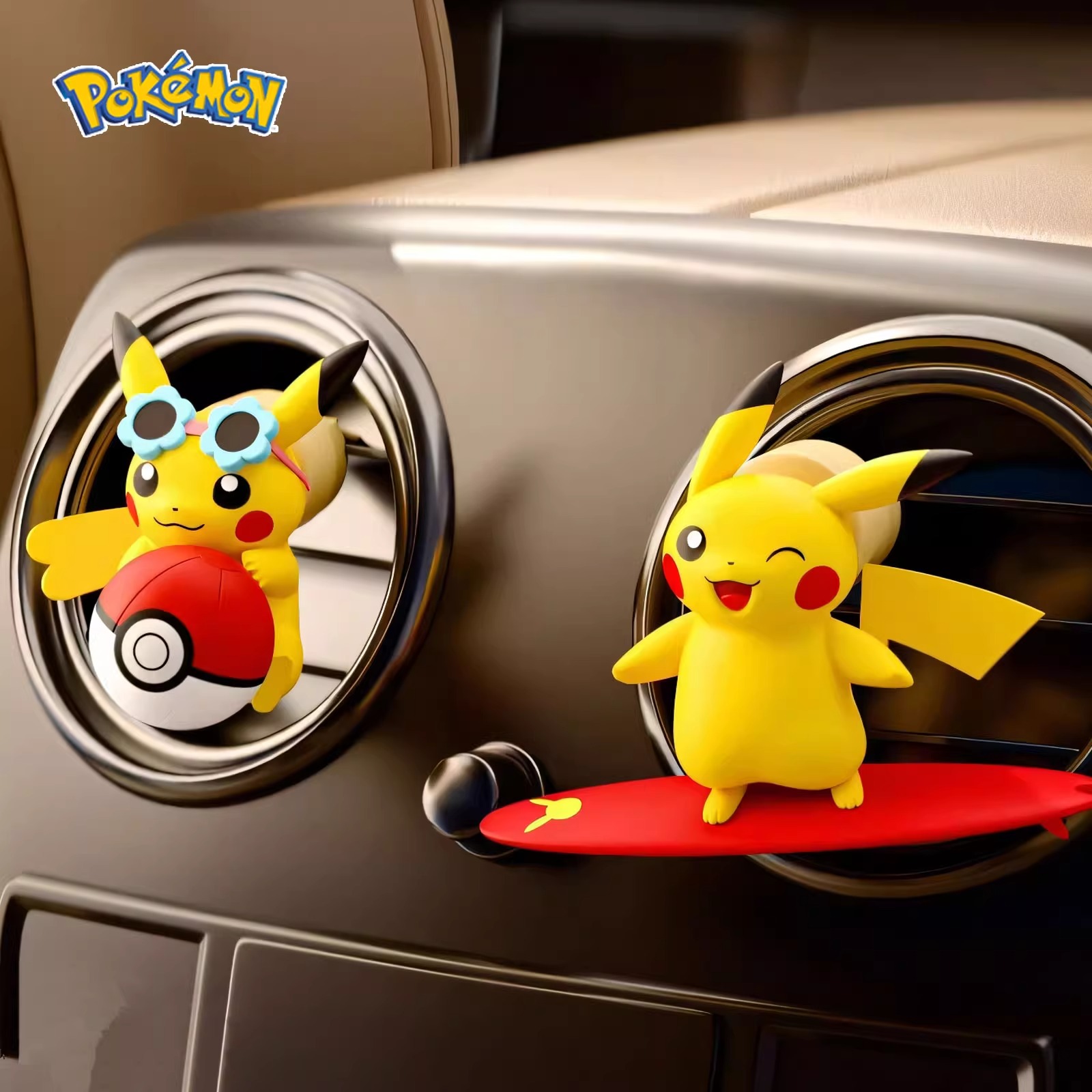 Fragrance Perfume Car - Figura de acción de Pokémon Pikachu,