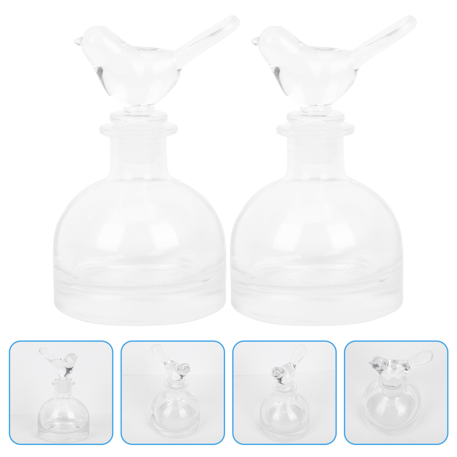 2 botellas de vidrio para perf - Fragrance Perfume Car reseña y precio