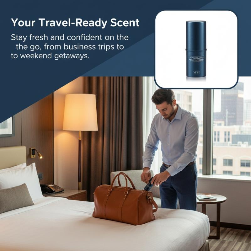 Perfume Sólido para Hombre con - Cologne Solid Balm reseña y precio