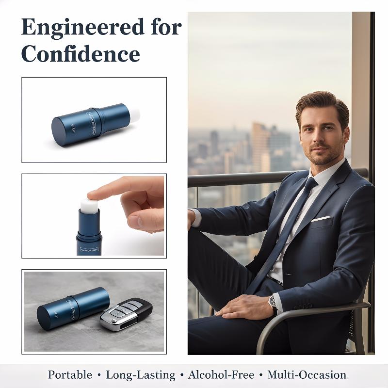 Perfume Sólido para Hombre con - Cologne Solid Balm reseña y precio