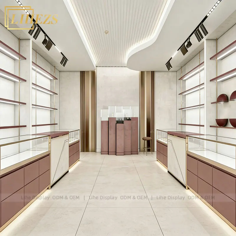 Diseño de Decoración de Tienda - Perfume Fragrance Store reseña y precio