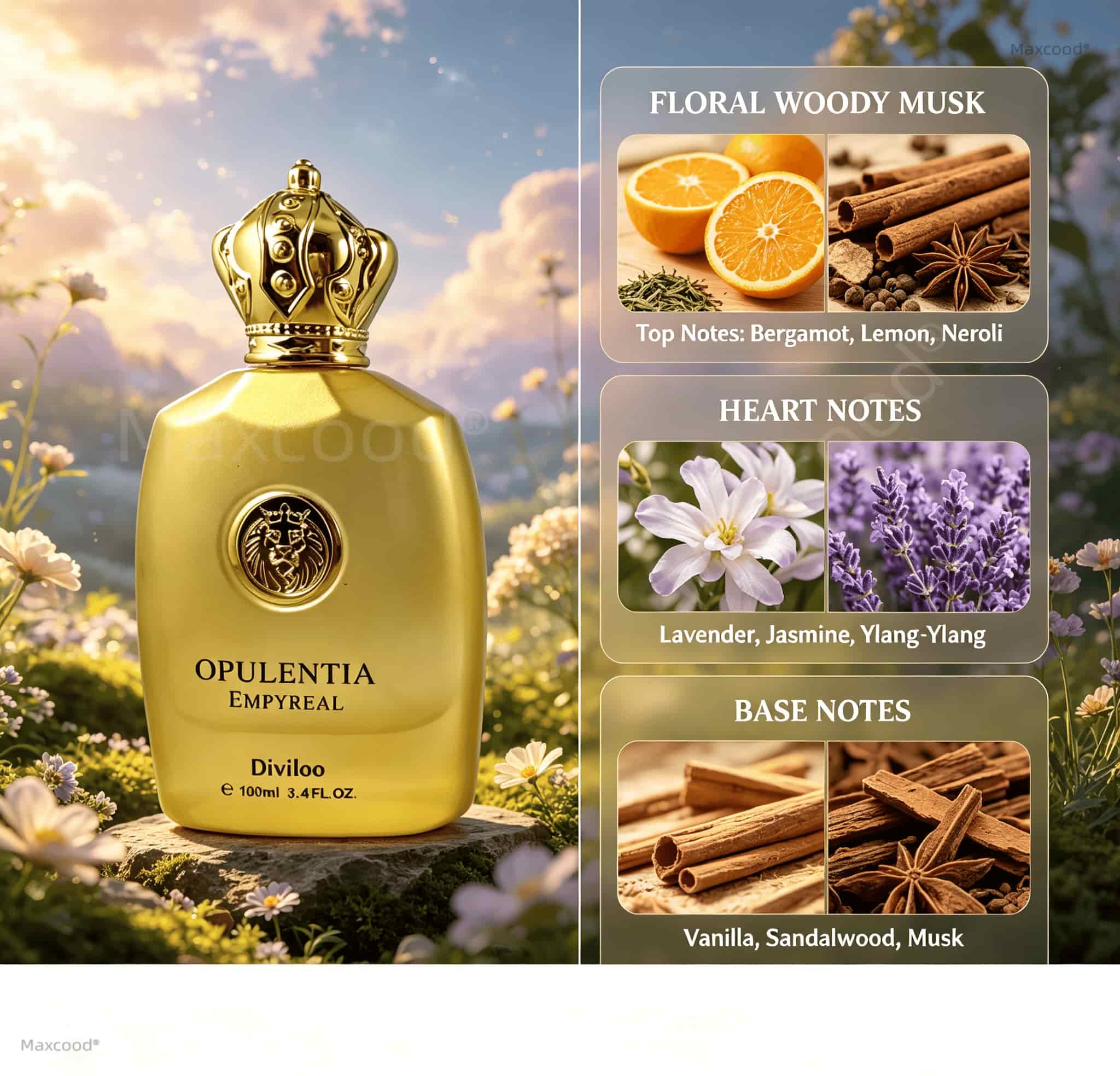 Notas florales, amaderadas y a - Perfume Fragrance Long Lasting reseña y precio