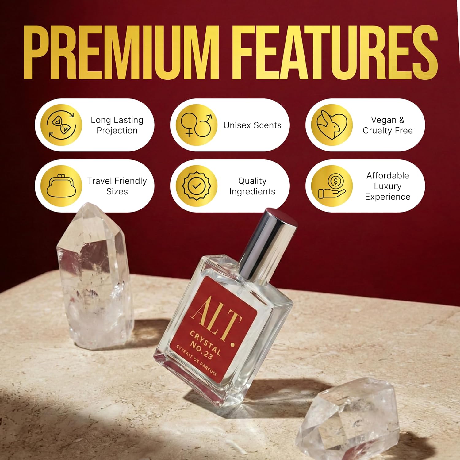 ALT. Fragancias Crystal No. 23 - Perfume Fragrance Dupe reseña y precio