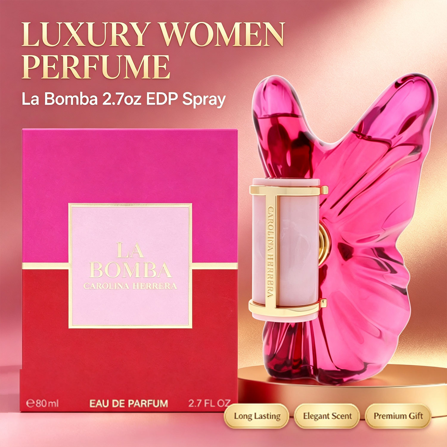 Carolina Herrera La Bomba Eau  - Perfume La Fragrance reseña y precio
